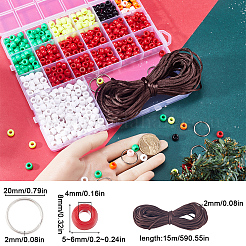 Kit fai da te per realizzare portachiavi natalizi&nbsp;DIY-SC0022-60