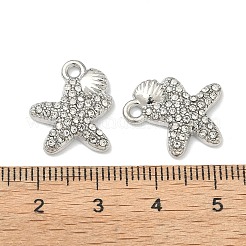 Legierung Kristall Strass Anhänger&nbsp;FIND-G108-04I-P
