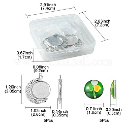 DIY-Kits zur Herstellung von drehbaren Kleeblatt-Anhängern&nbsp;DIY-FS0005-44