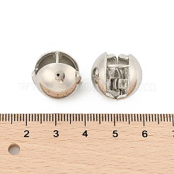 Orecchini a cerchio in ottone per le donne&nbsp;LS-EJEW-U041-03P