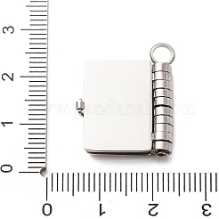 Ciondoli in acciaio inox 304&nbsp;STAS-F362-03P
