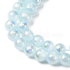 Placage de brins de perles de sélénite naturelle&nbsp;G-G120-A01-02-03
