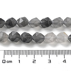 Naturtrüben Quarzperlen Stränge&nbsp;G-G030-A05-01