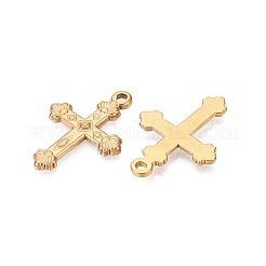 Pendentifs en acier inoxydable 201 avec placage sous vide PVD&nbsp;STAS-C111-41G