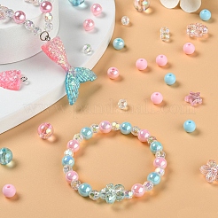 Set di gioielli fai da te color caramella che fanno kit&nbsp;DIY-YW0004-90C