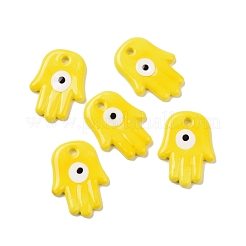 Fatti a mano malocchio ciondoli di vetro murano&nbsp;LAMP-O018-02D