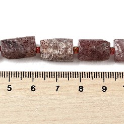 Natürlichen Erdbeere Quarzperlen Stränge&nbsp;G-L552R-02