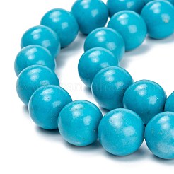 Fili di perline howlite naturale&nbsp;G-C180-15C