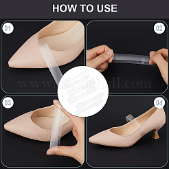12 Paar transparente TPU-Schnürsenkel in 3 Stilen für hochhackige Schuhe&nbsp;FIND-CP0001-95