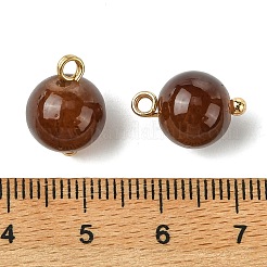 Legierung Glas-Anhänger&nbsp;GLAA-P080-03G-08