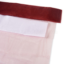 2 Rolle 2 Farben Polyestergewebe&nbsp;AJEW-TA0002-65A-03