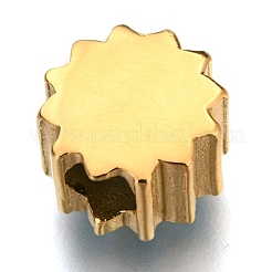 Perlas europeas de acero inoxidable 304 con revestimiento iónico (IP)&nbsp;X-STAS-O097-32G