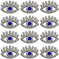 50 pieza de parches de fieltro para coser con diseño de mal de ojo&nbsp;DIY-GF0014-23