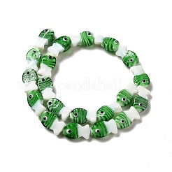 Handgemachte Murano Glas Perlen Stränge&nbsp;LAMP-G154-07H
