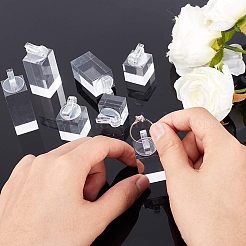 Acryl Single Schmuck Display Ständer Sets&nbsp;RDIS-FG0001-02