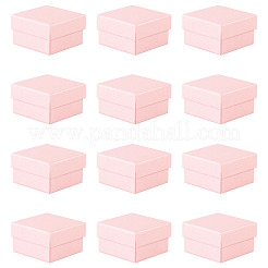 12 quadratische Schmuckaufbewahrungsbox aus Pappe&nbsp;CON-TA0001-41