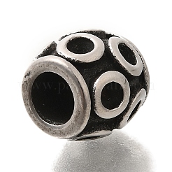 Cuentas europeas de acero inoxidable 304&nbsp;STAS-G350-17AS