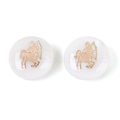 Natürlichen Süßwasser-Muschelperlen&nbsp;SHEL-N037-02I-G