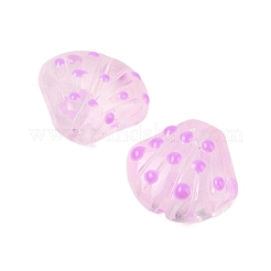 Perle di vetro trasparente&nbsp;GLAA-B024-02B