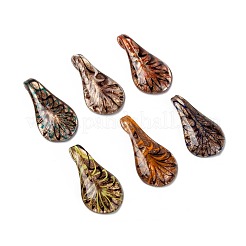 Handgefertigte Goldsand Murano große Anhänger&nbsp;LAMP-S087-B