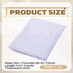 1 m Gaze-Polyester mit PVC-Paillettenstoff&nbsp;DIY-LP0002-14