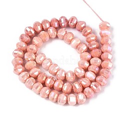 Anlaufschutz-Glasperlenstränge mit galvanischer Beschichtung&nbsp;GLAA-T025-8mm-19D