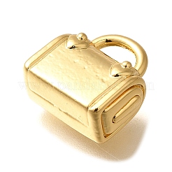 Pendentifs de placage en laiton&nbsp;KK-M313-08G-02