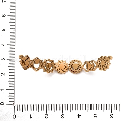 Grandi ciondoli chakra in acciaio inossidabile 304&nbsp;STAS-F367-15B-G