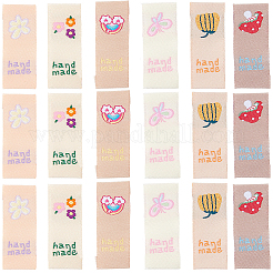 150 etiqueta rectangular de poliéster para ropa&nbsp;DIY-CY0003-85