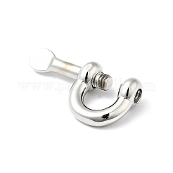 Anlaufgeschützte D-Ring-Ankerschäkelverschlüsse aus Edelstahl 304&nbsp;STAS-C056-01P