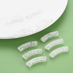 Transparent Knistern Acrylperlen&nbsp;CACR-S009-001A-NA