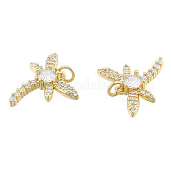 Pendentifs en laiton zircon cubique transparent&nbsp;ZIRC-N039-265