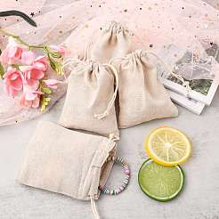 Bolsas de embalaje de algodón bolsas de lazo&nbsp;ABAG-R011-12x15