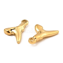 Pendentifs en acier inoxydable 304. Breloque de forme géométrique irrégulière&nbsp;STAS-E204-06G