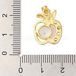 Cremagliera placcatura micro ottone spianare pendenti zirconi&nbsp;KK-L220-009G