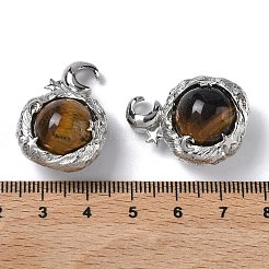 Natürlichen Tigerauge Anhänger&nbsp;G-A298-02P-10