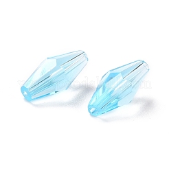 Perles de verre k9 transparentes&nbsp;GLAA-G078-B-17