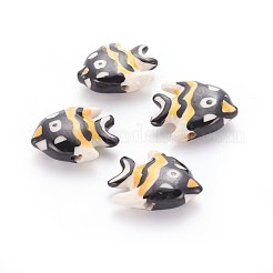 Perline porcellana stampato fatto a mano&nbsp;PORC-E015-12A