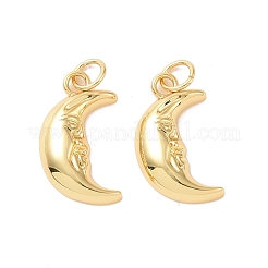 Pendenti in ottone luna&nbsp;LS-KK-G435-11G