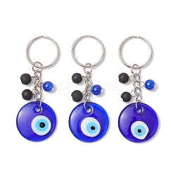 3 llavero de ojo malvado hecho a mano con lámpara&nbsp;KEYC-JKC01252-03
