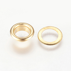 Ring aus Messingösen&nbsp;KK-WH0004-05G-10mm