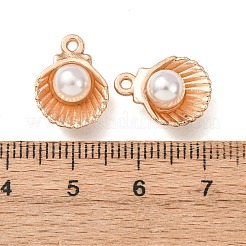 Pendentifs en alliage et en ABS avec imitation de perles&nbsp;FIND-K030-11B-G