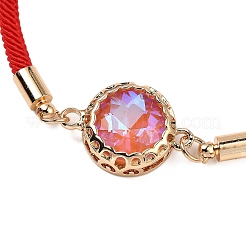12 pz 12 colori braccialetti in poliestere&nbsp;BJEW-P340-08G