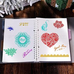 PVC-Plastikstempel&nbsp;DIY-WH0167-56K