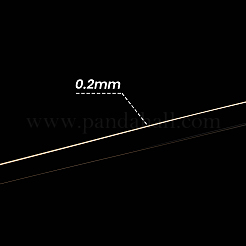 Runder Kupferdraht für die Schmuckherstellung&nbsp;CWIR-BC0004-0.2mm-07