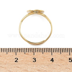Ajuste de anillo de almohadilla de latón ajustable&nbsp;KK-K414-05A-G
