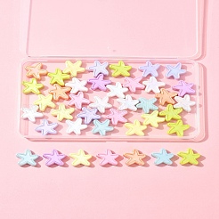 40 Stück UV-beschichtete undurchsichtige Acrylperlen&nbsp;OACR-FS0002-26