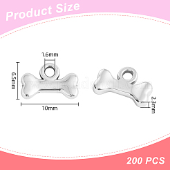 200 pz charms in lega stile tibetano&nbsp;FIND-HY0005-01