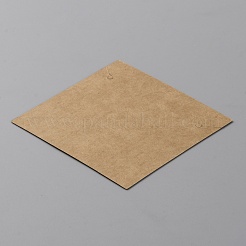 Tarjetas de presentación de joyería de papel kraft&nbsp;CDIS-TAC0010-04C
