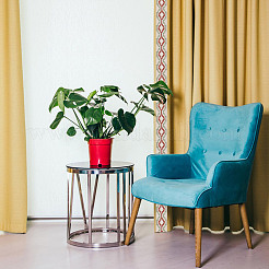 Ruban croisé jacquard en polyester de 10 mètre&nbsp;DIY-DR0001-55B
